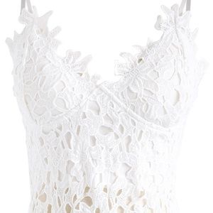 White Lace Top